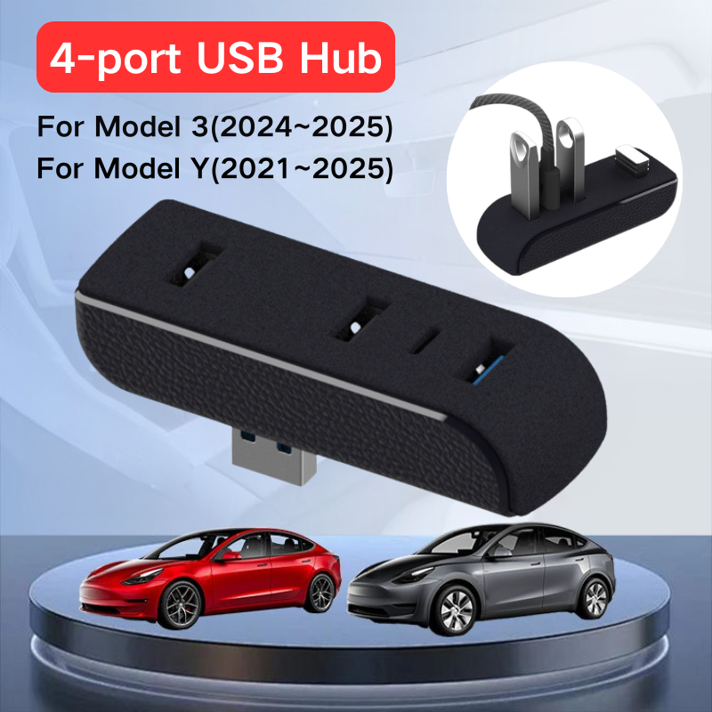 Usb C Hub - Upgrade Hub USB 4-Port Ekstender Pengisi
