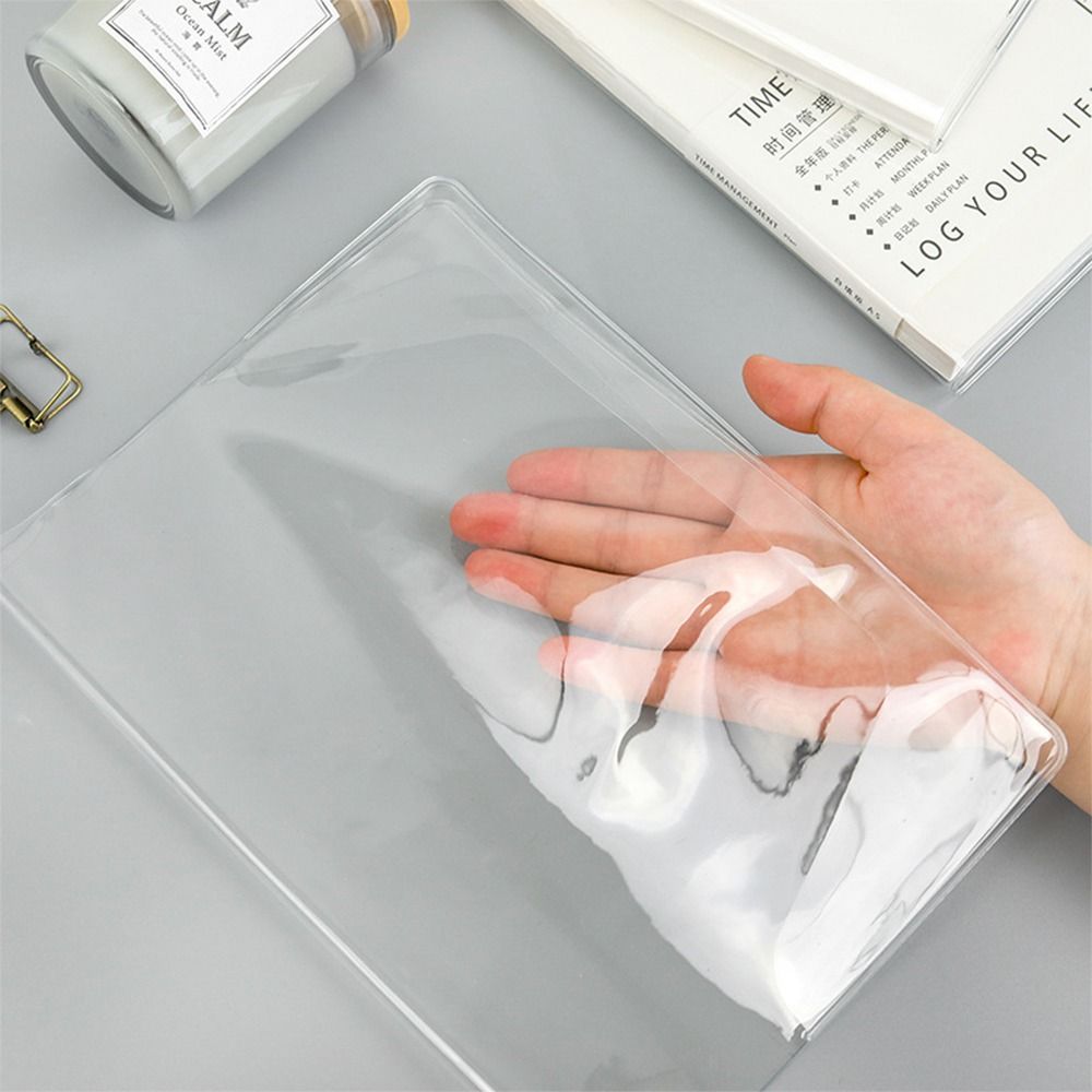 Laptop Sleeve - Sampul Pelindung Buku Catatan A5/A6 Transparan