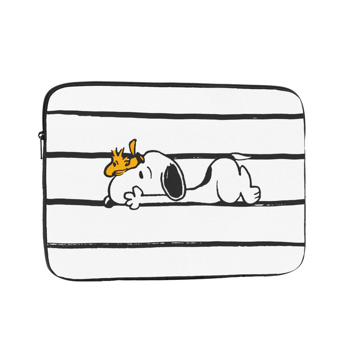 Laptop Sleeve - Sarung Laptop Snoopys Woodstock Smile Giggle