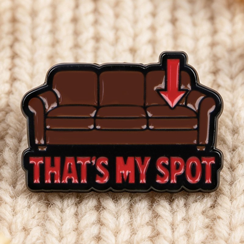 Pin enamel lucu dengan kutipan - Laptop Original Accessories ulasan dan harga