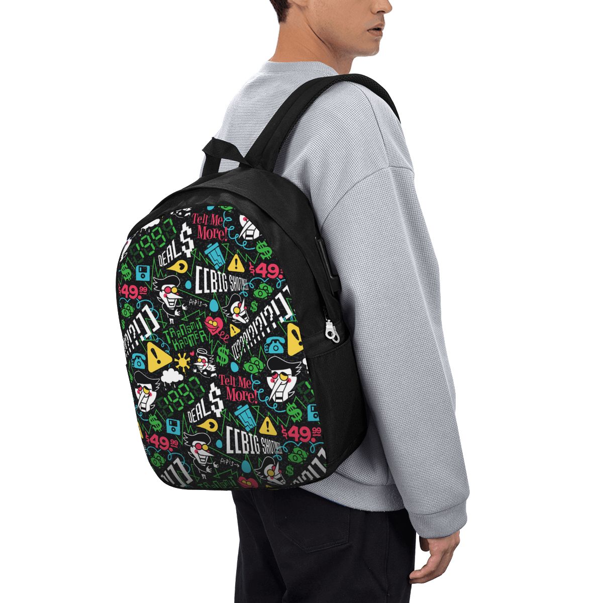 Deltarune SPAMTON G Ransel Tas - Laptop Bag ulasan dan harga