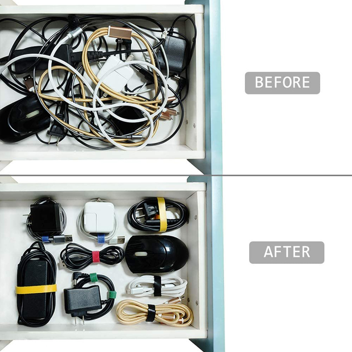 6 Gulung Pengikat Kabel yang M - Laptop Charger ulasan dan harga