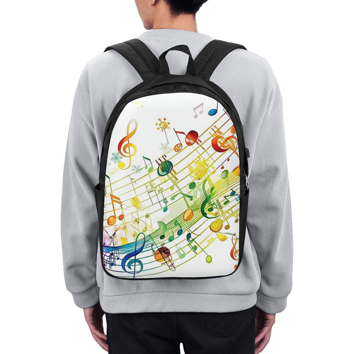 Tas Ransel Kunci Piano Abstrak - Laptop Bag ulasan dan harga