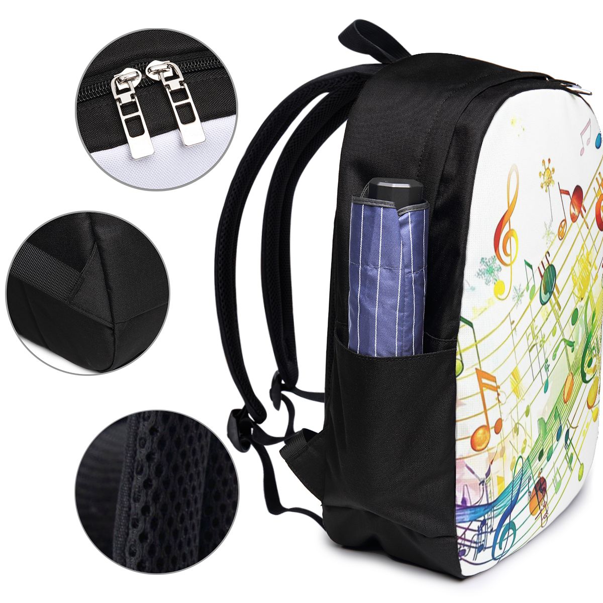 Tas Ransel Kunci Piano Abstrak - Laptop Bag ulasan dan harga