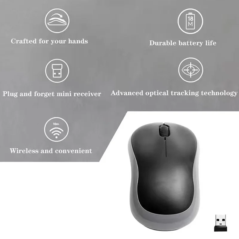 2027M185 Mouse Nirkabel Mini,  - Laptop Mouse ulasan dan harga